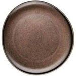 Rosenthal-Junto-shaped round flat plate - brown bronze 22cm, , large