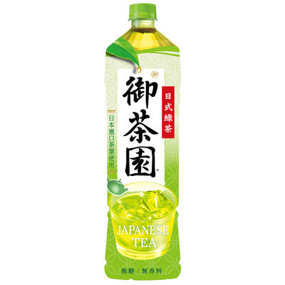 御茶園日式綠茶(無糖) 1250ml