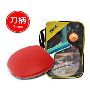 Success成功 44111-1 刀柄五夾光面桌球拍(學校級)