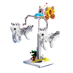 [積木共和國] 【啟智樂】93001 南瓜馬車平衡積木(益智拼裝積木)