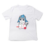 JZ TEE 貓咪-蒙混過關 印花短袖T恤, , large