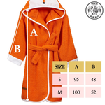 【SOLO Vintage】Bathrobe Fox Orange S, , large