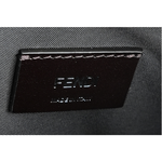 FENDI FF Logo 帆布拼牛皮相機斜背包/牛仔藍, , large