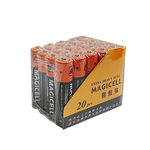 [寶旺旺] 無敵強MAGICELL 4號AAA 碳鋅電池600入 收縮包(1.5V) 整盒, , large