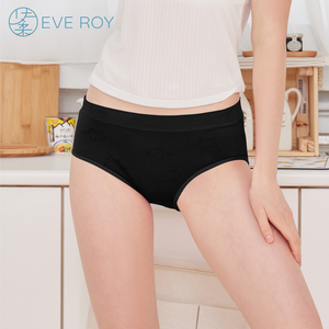 【伊柔 EVEROY】無縫中腰超彈力內褲 F 均碼 G202-11 茶膚