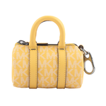 Michael Kors 塗層帆布波士頓包造型吊飾/鑰匙圈/水仙花黃, , large
