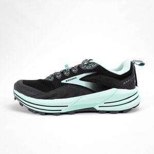 Brooks Cascadia 16 女 慢跑鞋 運動 路跑 越野 寬楦 透氣 黑 淺綠 [1203631D049]
