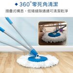 台灣製造 保麗晶 二代全自動拖把組 全自動脫水 電動拖把 日本變頻高速馬達 省力不髒手 輕盈好拖地, , large