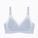 [WINIBRA] Seamless Wireless Bra, BC Cup, Style 691, Light Blue, Size M (34), , large
