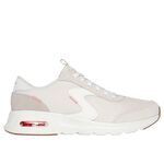 Kixpress-Skechers Skech-air Court 女 休閒鞋 運動鞋 復古 氣墊 舒適 米 粉 [150076NTHP], , large