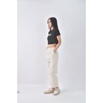 (S) h y studio高腰質感杏色長褲二手衣, , large