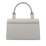 TORY BURCH Bon Bon 平滑牛皮迷你翻蓋手提/斜背二用包/雲灰色, , large