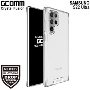 GCOMM 三星 S22 Ultra 晶透軍規防摔殼 Crystal Fusion