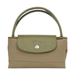 LONGCHAMP S號短把LE PLIAGE GREEN摺疊水餃包/朝鮮薊色, , large