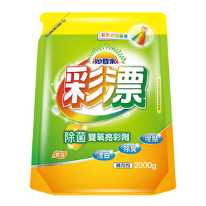 妙管家彩色漂白水補充包-麝香2000g