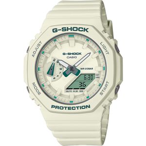 CASIO 卡西歐 G-SHOCK 摩登綠 八角女錶 GMA-S2100GA-7A