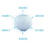 【AREXSPORT台灣製】P028 涼感內褲 中高腰 女內褲 無痕內褲 加大運動內褲 涼感三角內褲 涼爽吸排親膚高彈力, , large