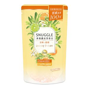[箱購] 熊寶貝多效護衣芳香豆青檸X甜橙補充包300MLx 12Bag包