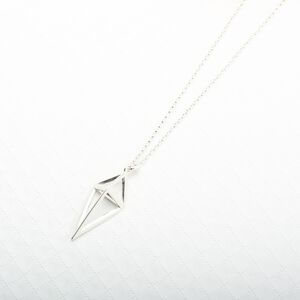 【Angel & Me】定情 幾何 立體 三角 Triangle s925 純銀 項鍊 情人節 禮物