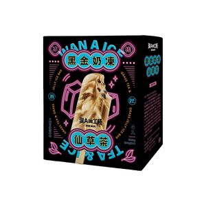 灣A冰工所X茶匠黑金奶凍仙草茶冰棒