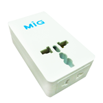 明家 MIG 全球通 萬用 轉換器 /個 SL221U1 (USB充電 2.1 A), , large