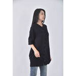 (L) sportmax排扣黑色外套二手衣, , large