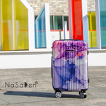 NaSaDen [Pluto Limited]29" Checked Zipper Luggage, , large