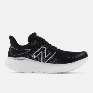 New Balance 1080 V12 女 慢跑鞋 運動 路跑 D 寬楦 緩震 舒適 透氣 黑白 [W1080B12]