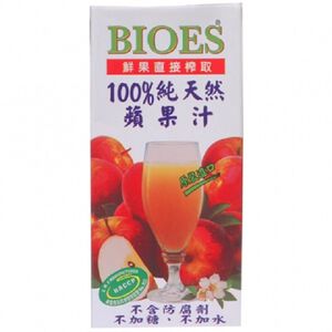 囍瑞100純天然蘋果汁-200ml*6