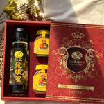 [皇廷] Gift box(Natural longan honey 1100g x 1bottle . Camellia pollen 300g x 2 bottle), , large