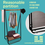 金德恩 GS MALL 台灣製造 一組 A字型折疊吊掛衣帽架 衣帽架 毛巾架 晾曬架 吊衣架 曬衣架 衣架 曬衣支架 折疊架, , large