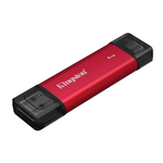 【Kingston】Dual Portable 1TB Solid-State Drive USB-A/C USB 3.2 Gen 2 隨身碟 讀取速度 1,050MB/s, , large