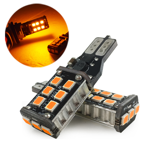 Super Bright Decoder W16W-15 LED T10 Style - 2 Pack - White Light