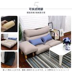 Duke simple style multifunctional double sofa bed chair, , large