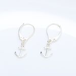 【Angel & Me】希望 船錨 Anchor s925 純銀 耳環 (可改夾式), , large