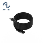 [萬摩科技]Allite Easy Cable 磁吸收納編織快充線（USB-A to USB-C）質感黑, , large