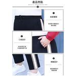 全尺碼-舒彈 運動長褲-黑-0104057, , large
