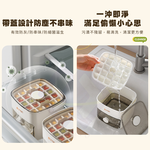 Heton Push-Press Double Layer Ice Cube Tray – 1 Set (Drawer-Style Ice Tray / Ice Cube Box), , large