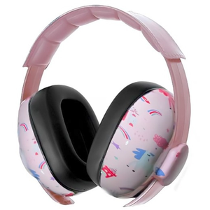 [峻宇先進] BAMiNi 巴米尼 Safe 嬰兒寶寶兒童防噪音耳罩(降噪隔音新色上市) - 童話粉