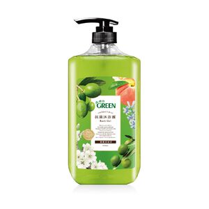 Green Antibacterial Bath Gel