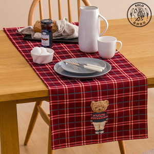 【SOLO歐洲家居】LCW Home 45x120CM 毛衣泰迪桌旗 桌布 桌墊 餐墊 土耳其製造