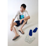 限時特價 [巴拉娜巴西人字拖專賣店]中壢實體店面 Havaianas 哈瓦仕 夾腳拖/人字拖鞋 TOP 沙灘 海灘 海邊男款 黑/藍/白/寶藍, , large