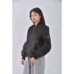 (L) the style box飛行黑色外套二手衣, , large