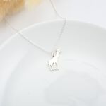 【Angel & Me】可愛 長頸鹿 Giraffe s925 純銀 項鍊 生日 情人節 聖誕節 禮物, , large