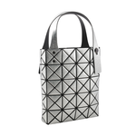 ISSEY MIYAKE BAO BAO 5X4 立體金屬色迷你方盒手提包/銀色, , large