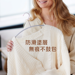 【德國MAWA】德國原裝進口 無痕止滑 時尚多功能衣架40cm 16入/白, , large