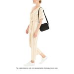 Lesportsac Daniella Crossbody 輕便拉鍊斜背包 送禮-永恆黑, , large