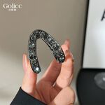【Gulicc】古莉可 髮夾 馬尾夾 明星同款 新款精緻鑲鑽, , large