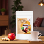 FOODHO Ginger Tea Combo Set (GABA Joy Cubes 5gX15p, Apple  Ginger Red Dates Brown Sugar Cubes17gX6p, Vitality Tea), , large
