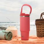 【H&R安室家】TYESO泰碩 304不鏽鋼雙飲保溫杯1200ml(H77), , large